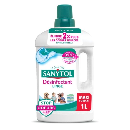 Désinfectant Linge  Stop Odeurs Fraicheur Active SANYTOL