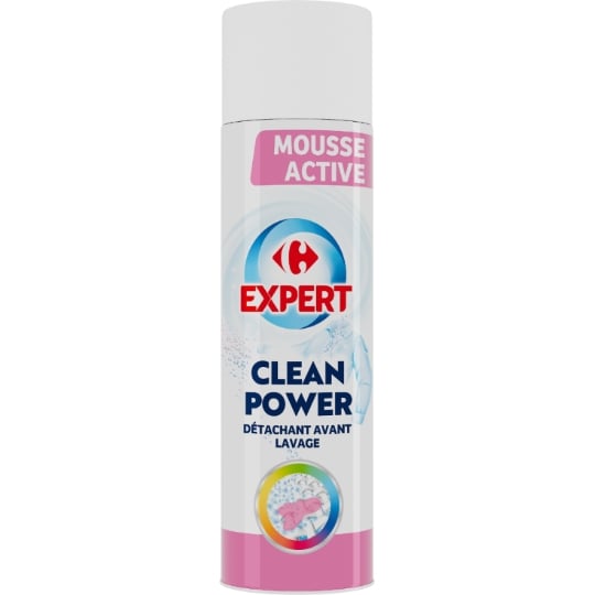 Détachant Textile Avant Lavage Clean Power CARREFOUR EXPERT