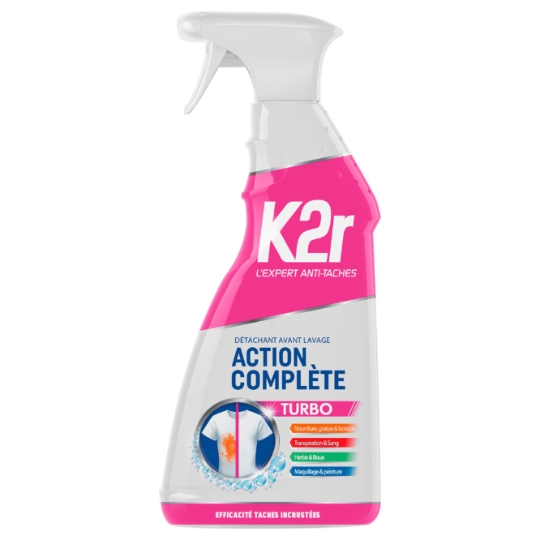 Détachant Avant Lavage Action Complète Turbo K2R