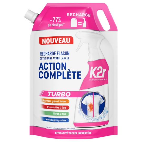 Détachant Recharge Action Complète Turbo K2R