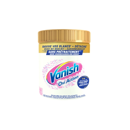 Poudre Détachante Raviveur de Blancheur Sans Javel Oxi Action VANISH