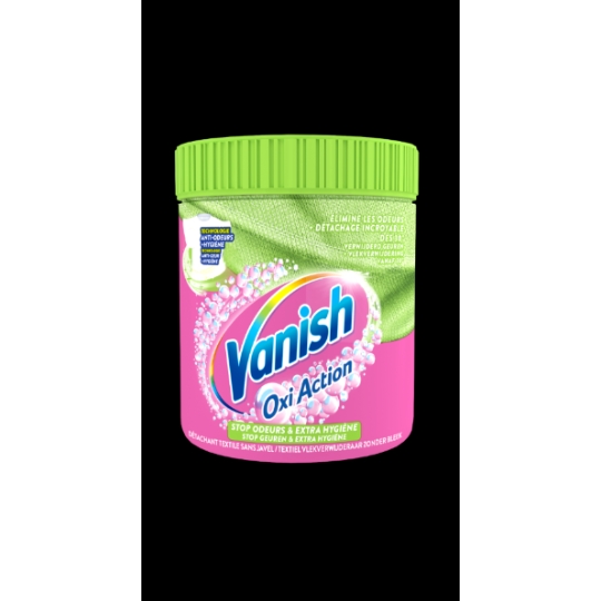 Détachant Textile Sans Javel Oxi Action Stop Odeurs & Extra Hygiène VANISH