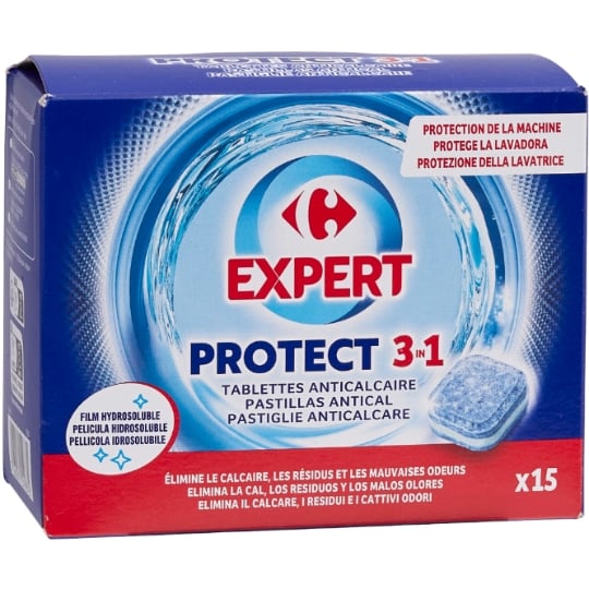 Tablettes anticalcaire 3 en 1 CARREFOUR EXPERT
