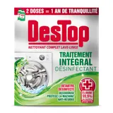 Détartrant Nettoyant Complet Lave-Linge Désinfectant x2 DESTOP
