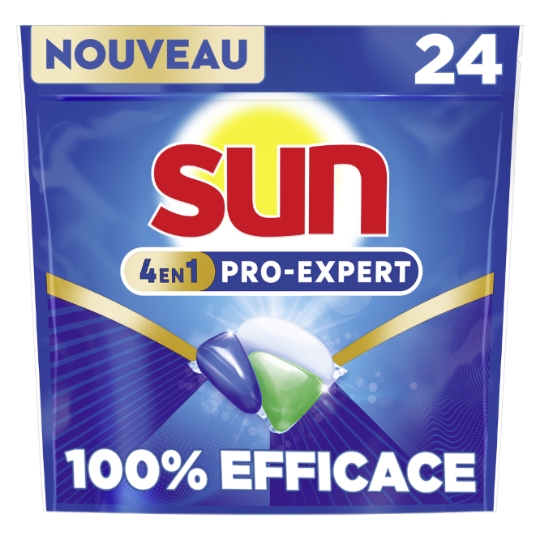 Capsules Lave-vaisselle Pro Expert 4 En 1 SUN