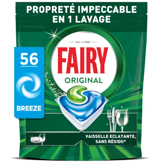 Capsules Lave-Vaisselle Original Tout en 1 FAIRY
