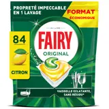 Capsules Lave-Vaisselle Original Tout en 1 Citron FAIRY