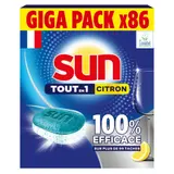 Tablettes Lave-Vaisselle Tout En 1 Citron SUN