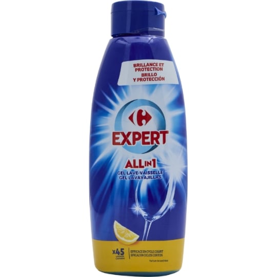 Gel Lave-Vaisselle Tout en 1 CARREFOUR EXPERT