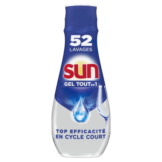 Gel Lave-Vaisselle Tout en 1 Expert Plus SUN