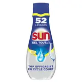 Gel Lave-Vaisselle Brillance Citron Tout en 1 SUN
