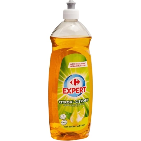 Liquide vaisselle Citron Anti Odeur Dégraissant CARREFOUR EXPERT