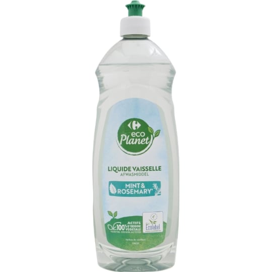 Liquide vaisselle Menthe Romarin Eco Planet CARREFOUR ECO PLANET