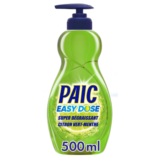 Liquide Vaisselle  Easy Dose - Super Dégraissant Citron Vert-Menthe  PAIC