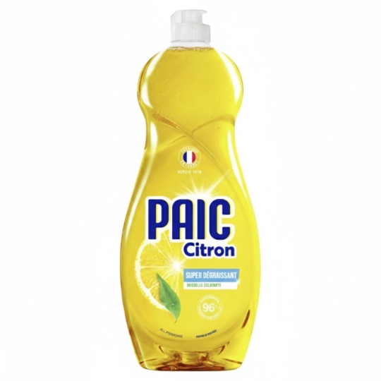 Liquide Vaisselle Super Dégraissant Citron PAIC
