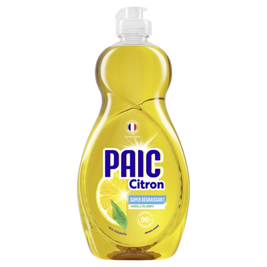 Liquide Vaisselle Super Dégraissant Citron PAIC