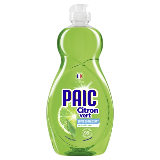 Liquide Vaisselle Super Dégraissant Citron Vert PAIC