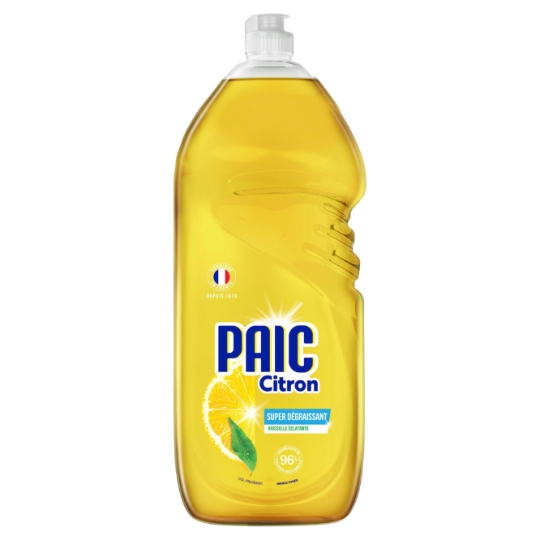 Liquide Vaisselle Super Dégraissant Citron PAIC