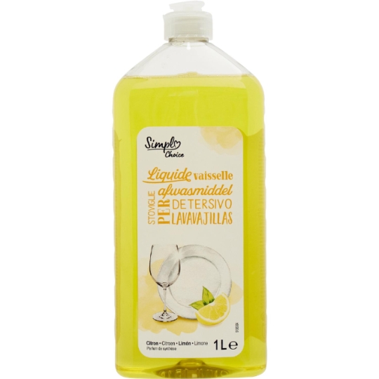 Liquide vaisselle Parfum De Synthèse SIMPLY CHOICE