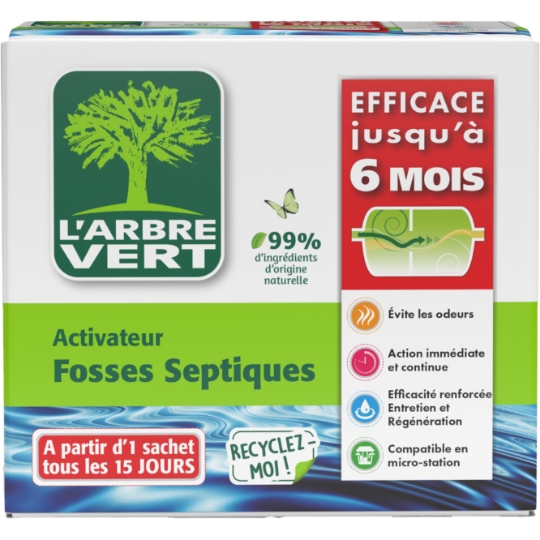 Nettoyant Fosse Septique Activateur Biologique L'ARBRE VERT