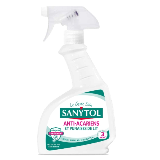 Nettoyant Ménager Désinfectant Anti-Acariens SANYTOL