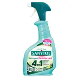 Nettoyant Ménager Désinfectant Multi-Usages 4 en 1 Citron Vert SANYTOL