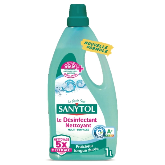 Nettoyant ménager Multi-Surfaces Désinfectant Fraicheur SANYTOL