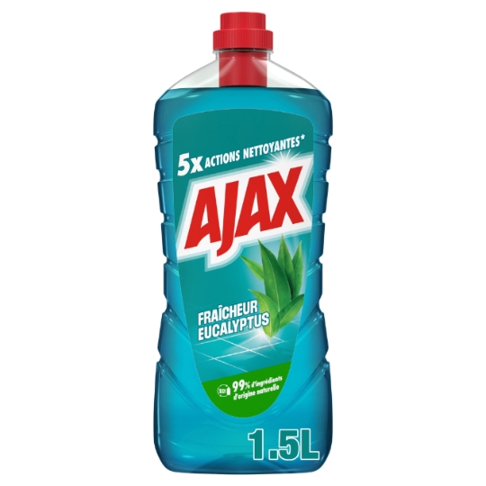 Nettoyant Ménager Fraîcheur Eucalyptus AJAX
