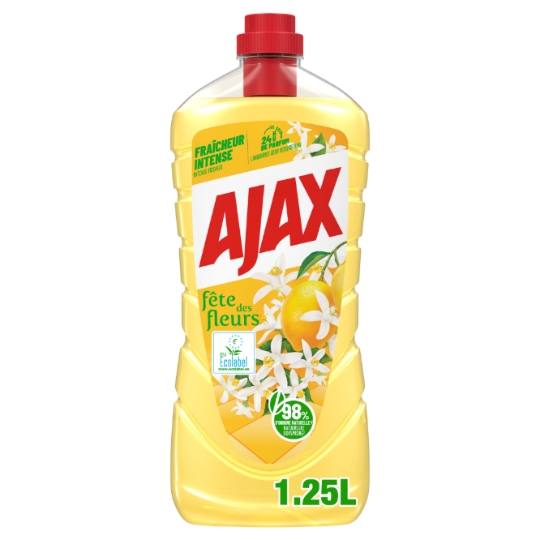 Nettoyant Ménager Fraîcheur Instantanée Fête des Fleurs AJAX