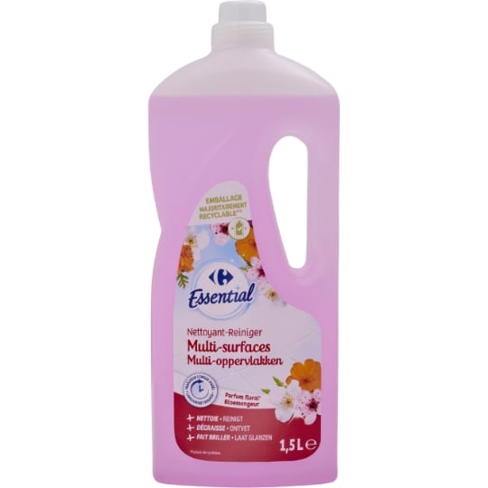 Nettoyant Ménager Multi-Surfaces Parfum Floral CARREFOUR ESSENTIAL