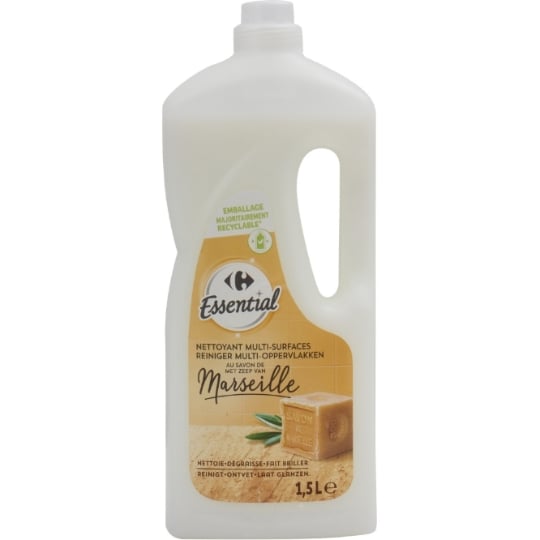 Nettoyant Ménager Multi-Surfaces Savon De Marseille CARREFOUR ESSENTIAL