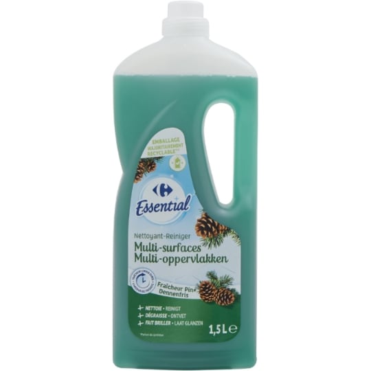 Nettoyant Ménager Multi-Surfaces Parfum Pin CARREFOUR ESSENTIAL