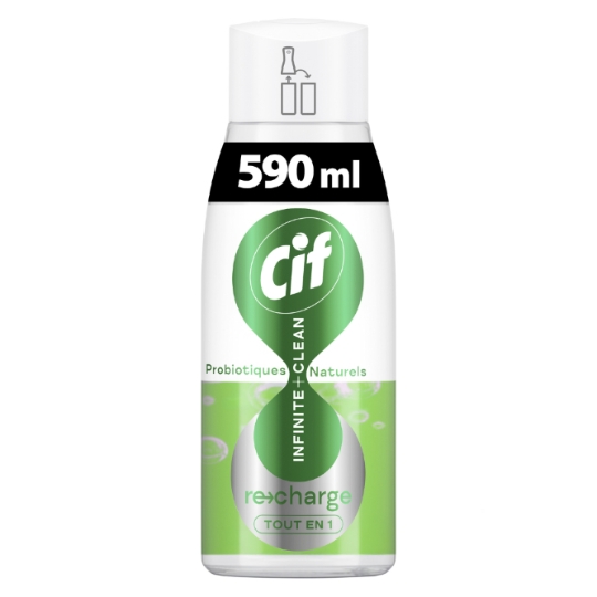 Recharge Nettoyant Ménager  Infinite+ Clean Nettoyage sans Efforts CIF