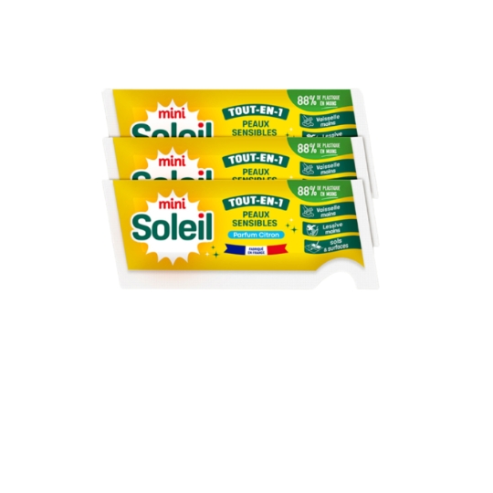 Nettoyant Ménager Tout en 1 Peaux Sensibles Citron MINI SOLEIL
