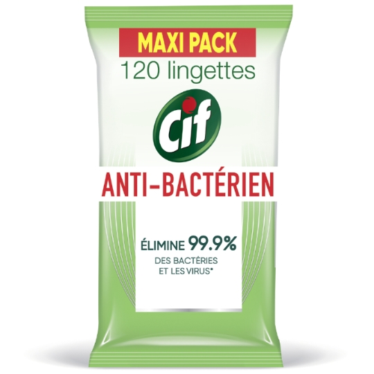Lingettes Multi-Usages Antibactériennes CIF