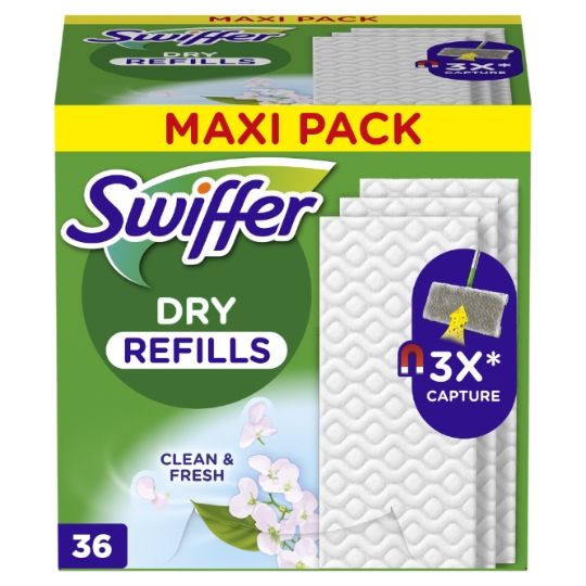 Lingettes Pour Balai Attrape Poussière Sols Propre et Frais SWIFFER
