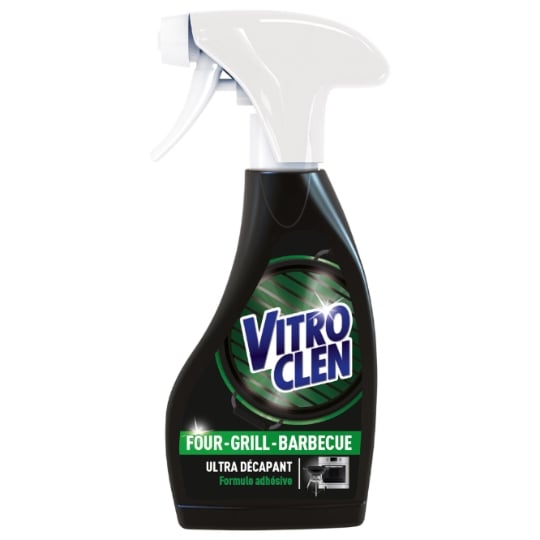Nettoyant Spray Four Grill Barbecue Ultra Dégraissant Action Rapide VITROCLEN