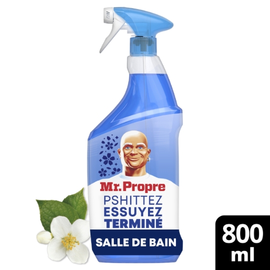Nettoyant Ménager Salle de Bain Désinfectant Fleurs Blanches MR PROPRE