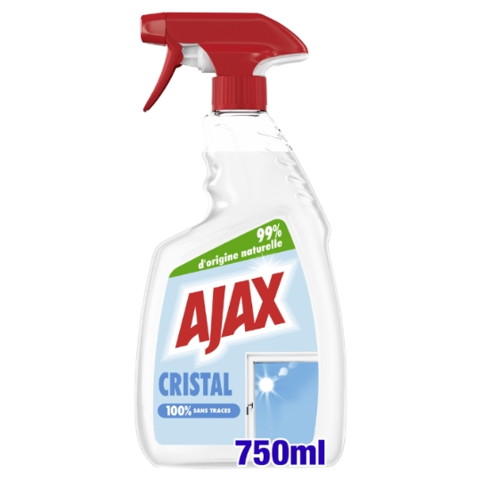 Nettoyant Vitre Cristal Sans Traces AJAX