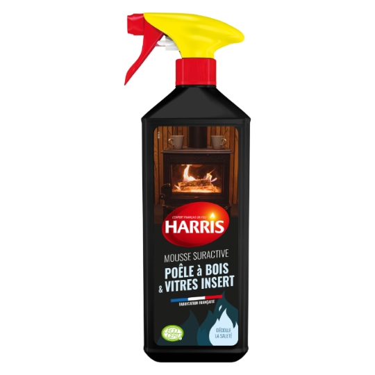 Nettoyant Vitres Insert et Poêle à Bois Mousse Suractive HARRIS
