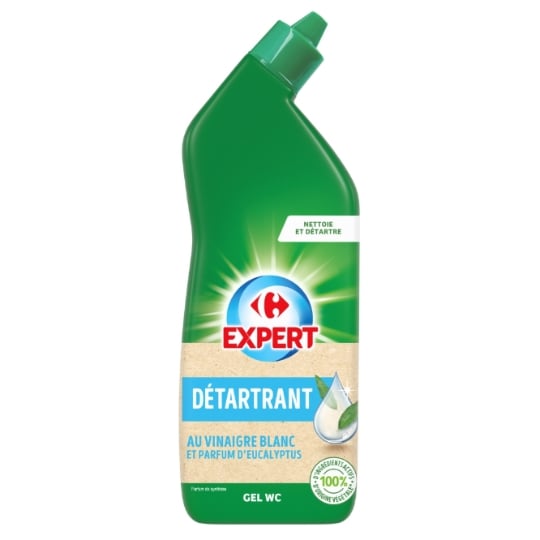 Gel WC Détartrant Vinaigre Blanc Eucalyptus CARREFOUR EXPERT
