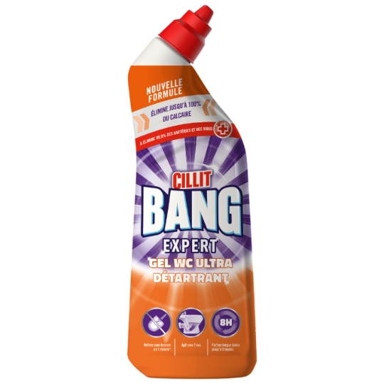 Gel WC Ultra Détartrant Ultra Rapide Expert CILLIT BANG