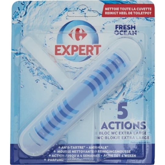 Bloc WC Fresh Ocean 5 Actions CARREFOUR EXPERT
