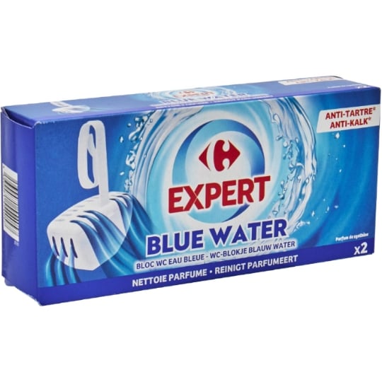 Bloc WC Anti-Tartre Eau Bleue Expert CARREFOUR EXPERT