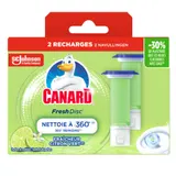 Bloc WC Fresh Disc Fraîcheur Citron Vert CANARD WC