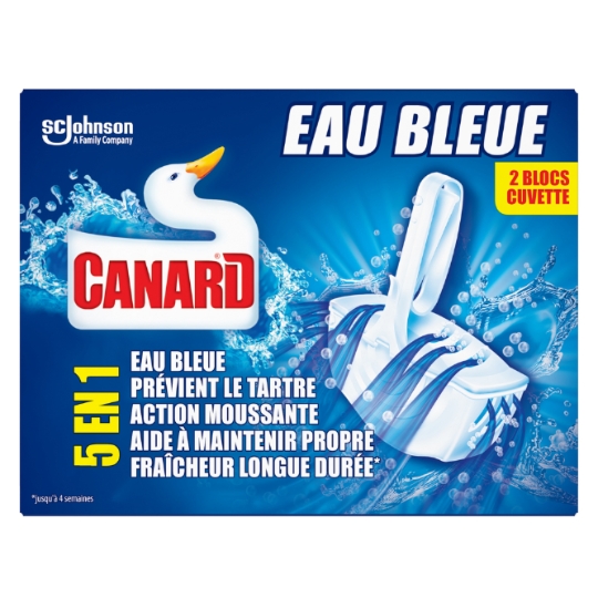 Bloc WC Eau Bleue 5en1 CANARD WC