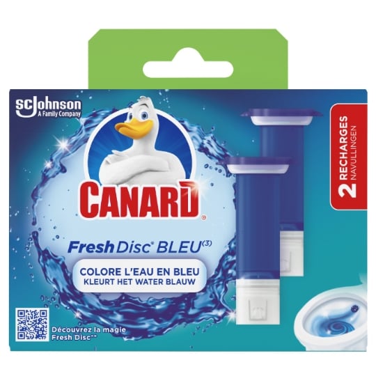 Bloc WC Fresh Disc Eau Bleue CANARD WC