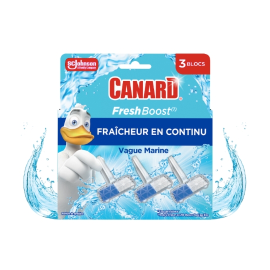 Bloc WC Vague Marine Fresh Boost CANARD WC