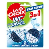 Bloc WC Eau Bleue 3en1 Avec Javel LA CROIX