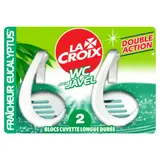 Bloc WC Désinfectant avec Javel Fraîcheur Eucalyptus LA CROIX